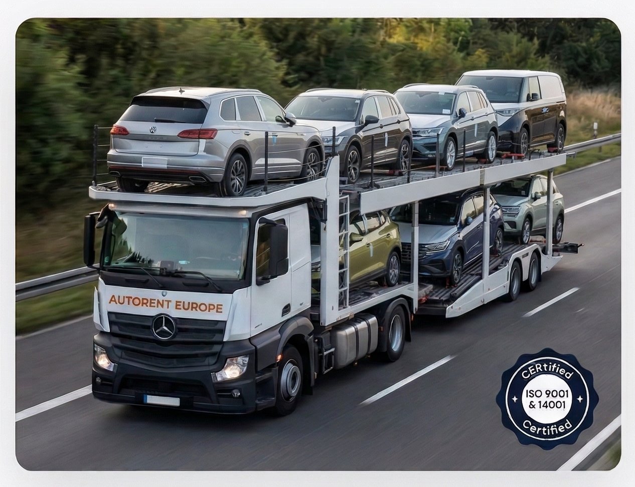 Autorent Europe car transporter